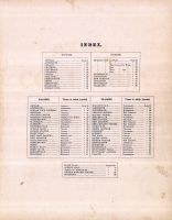 Index, Columbia County 1873